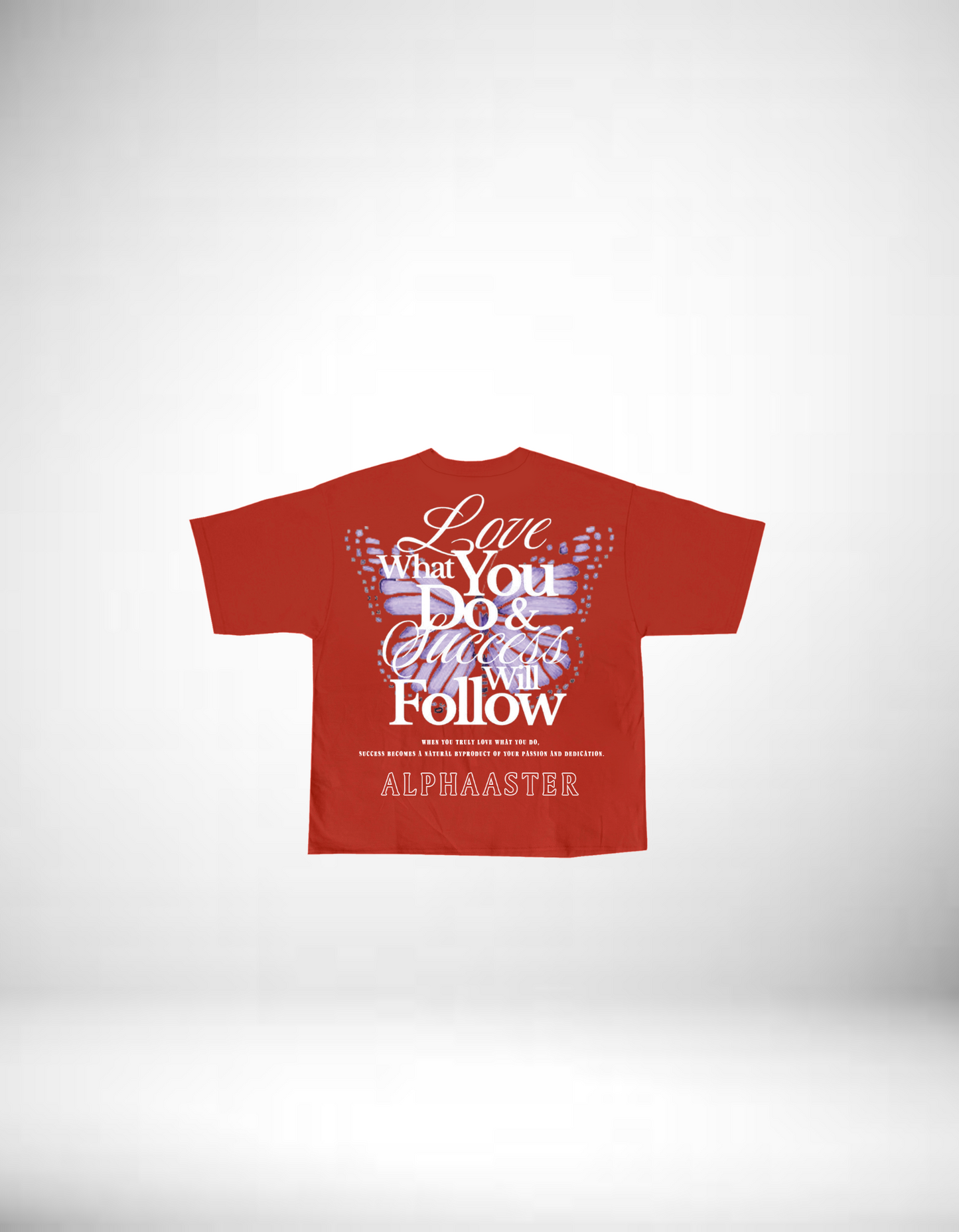 Risky Red Love & Success Graphic T-shirt